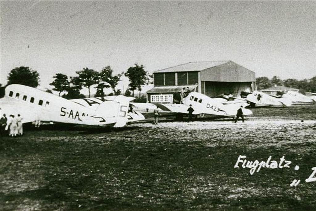 Im Ruhrkampf: Vor 100 Jahren besetzten belgische Soldaten Dorsten Flugplatz Dorsten am Freudenberg