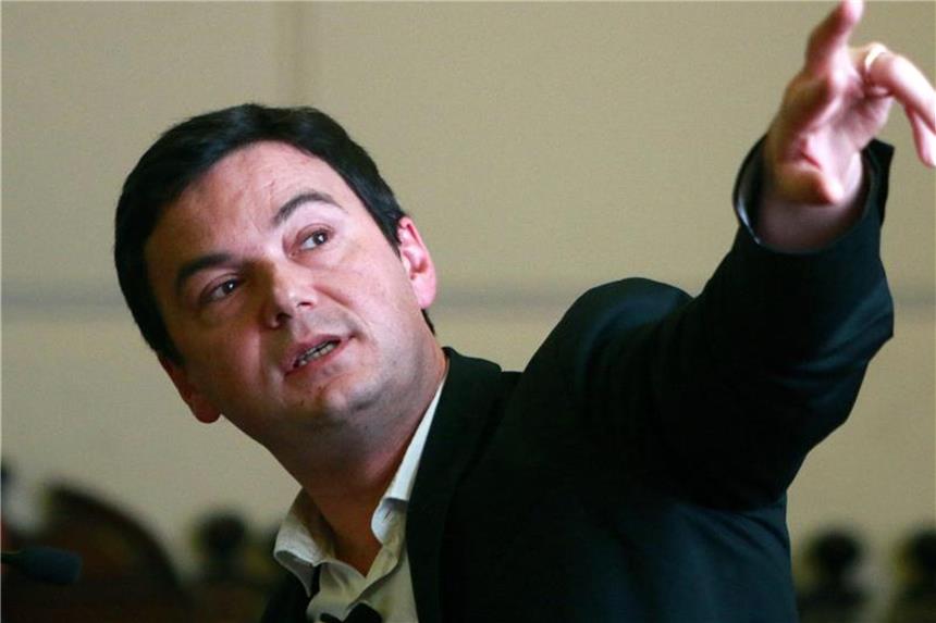 Forscher um Piketty stellen Bericht zur Ungleichheit vor Der französische Ökonom Thomas Piketty. Foto: Sebastian Silva/EFE