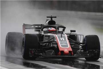 Der Franzose Romain Grosjean wurde disqualifiziert. Foto: Luca Bruno/AP