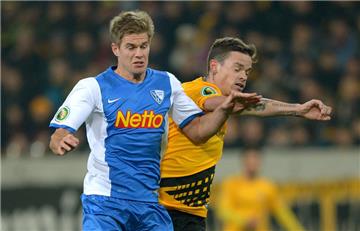 Der Führungstreffer von Simon Terodde reichte nach 120 Minuten nicht. Der VfL schied mit einer 1:2-Niederlage bei Dynamo Dresden aus dem DFB-Pokal aus.