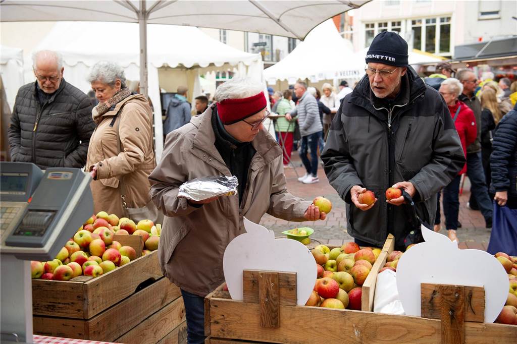 Der Gänsemarkt 2023 findet wieder in Haltern statt. Viele Bilder vom Samstag.