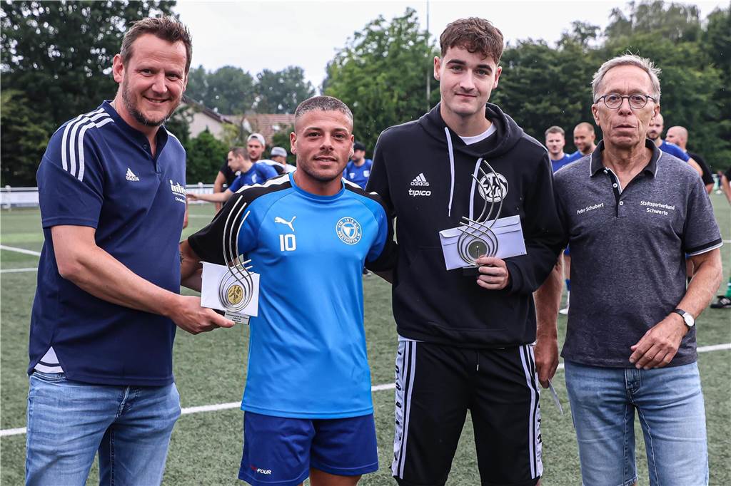 Der Geisecker SV hat das Endspiel der Stadtmeisterschaft mit 2:0 gegen den VfL Schwerte gewonnen.