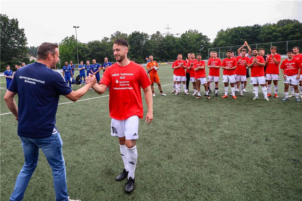 Der Geisecker SV hat das Stadtmeisterschafts-Endspiel gegen den VfL Schwerte mit 2:0 gewonnen.