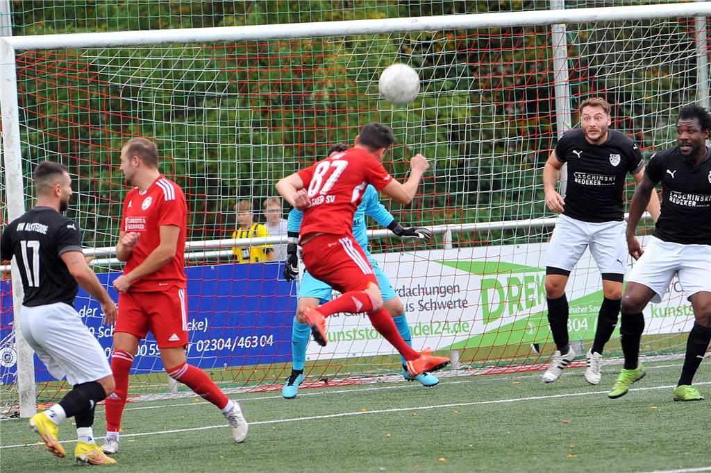 Der Geisecker SV hat gegen Blau-Weiß Alstedde mit 1:3 verloren.
