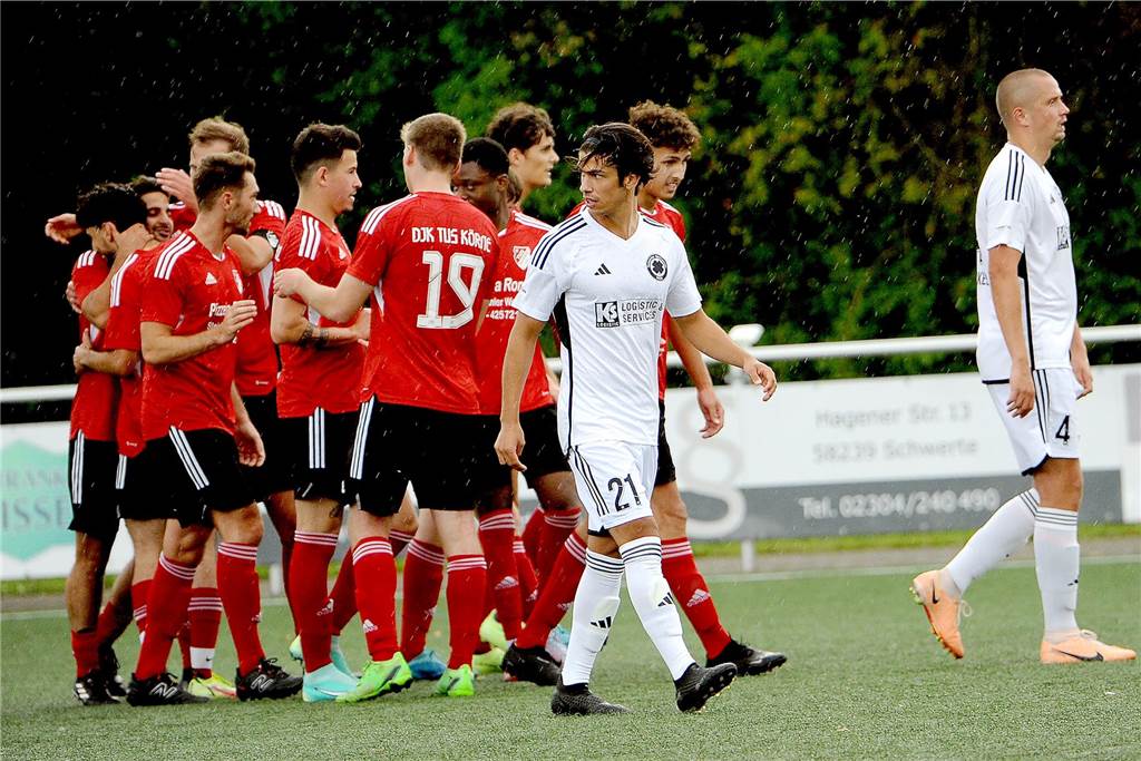 Der Geisecker SV hat gegen die DJK TuS Körne mit 0:6 verloren.