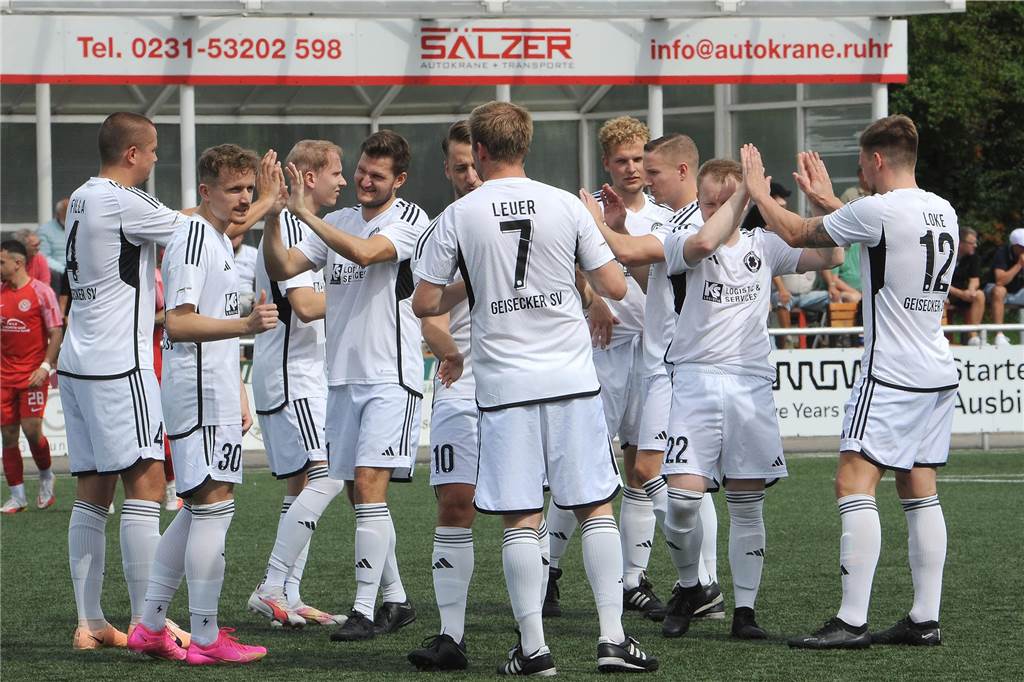 Der Geisecker SV hat gegen Eving Selimiye Spor mit 4:3 gewonnen.