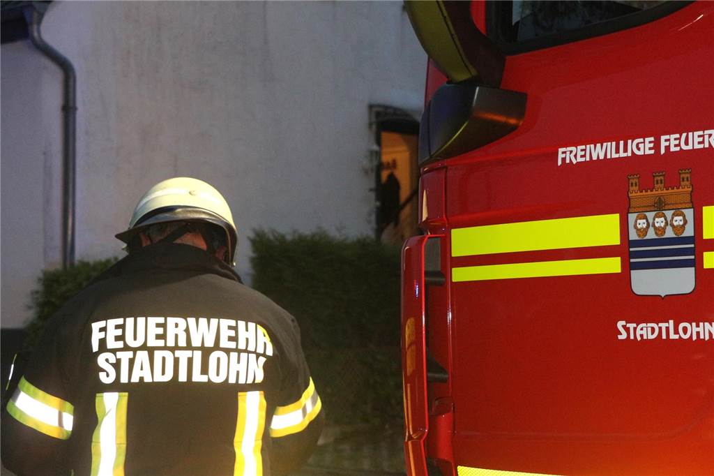 Einsatz der Feuerwehr