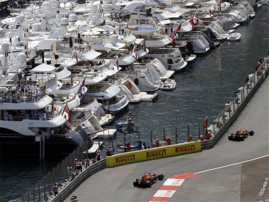 Formel-1-Spektakel in Monaco Der Grand Prix von Monaco ist immer ein Spektakel. Foto: Claude Paris