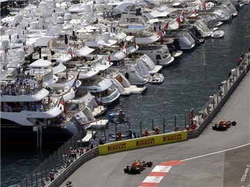 Der Grand Prix von Monaco ist immer ein Spektakel. Foto: Claude Paris