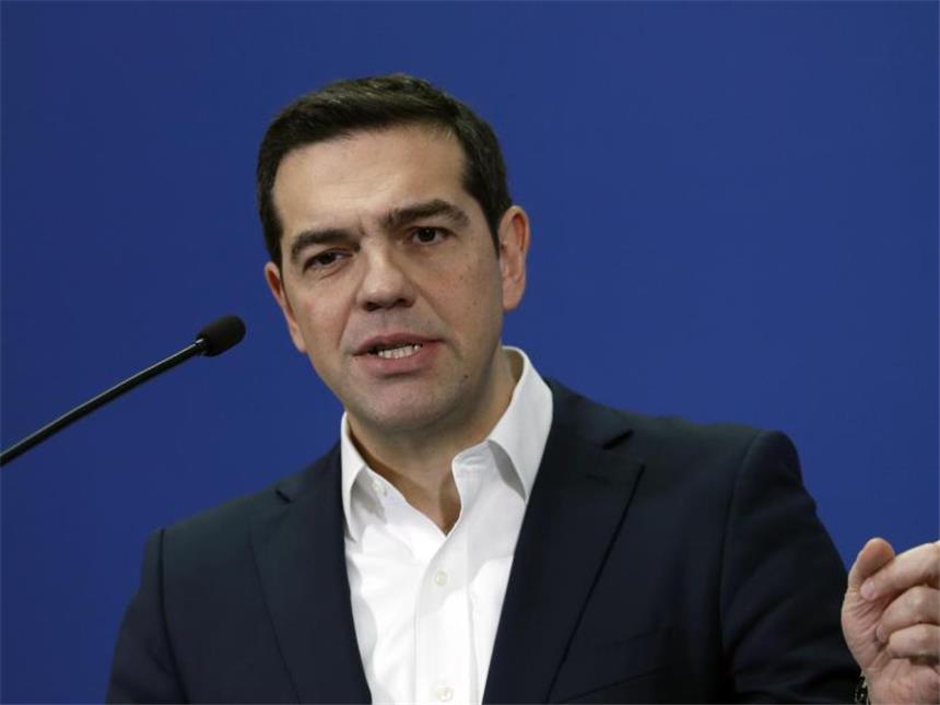 Griechenland wagt Rückkehr an die Finanzmärkte Der griechische Regierungschef Alexis Tsipras. Foto: Darko Vojinovic