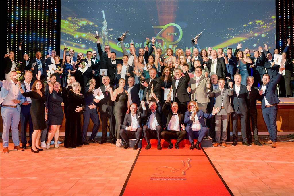 Gruppenbild Preisverleihung „Großer Preis des Mittelstandes“