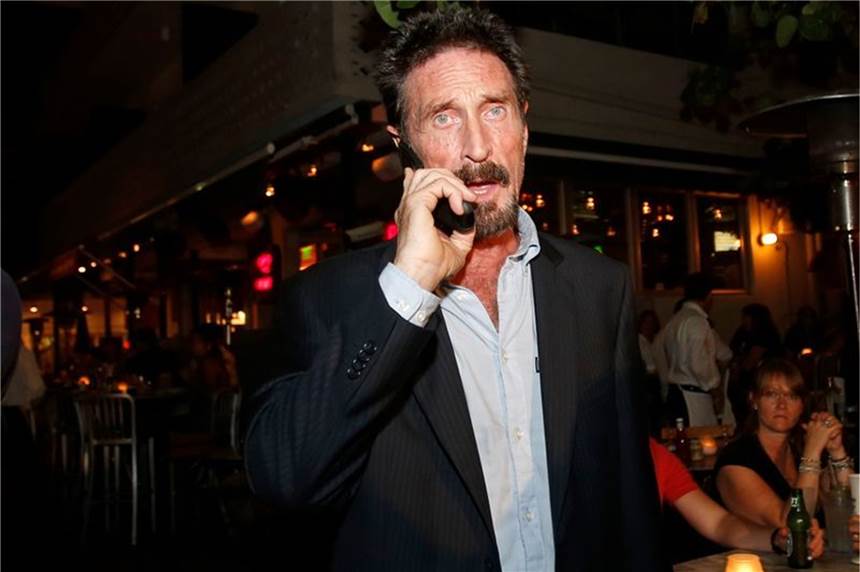 Nach Auslieferungsurteil: Antiviren-Pionier McAfee tot in Gefängnis gefunden Der Gründer der Antivirensoftware John McAfee, hier 2012, wurde laut Medienberichten tot in einem spanischen Gefängnis aufgefunden.