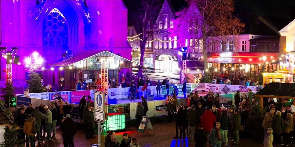 Energiefresser Weihnachtsmarkt – auch die Stadt Haltern reagiert Der Halterner Nikolausmarkt erstrahlte 2021 noch in bunten Lichtern. Dieses Jahr könnte es anders aussehen.