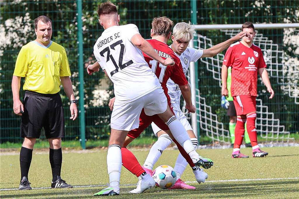Der Hörder SC besiegte die SF Sölderholz deutlich mit 3:0.