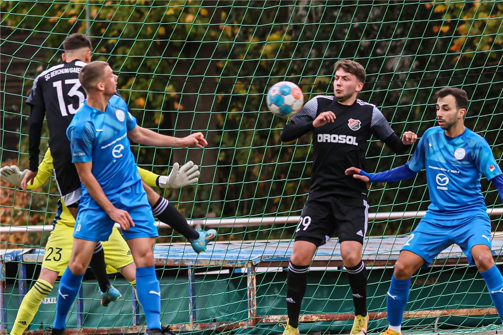 Der Hombrucher SV kam gegen Berchum-Garenfeld nicht über ein 3:3 hinaus.