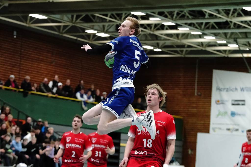 Der HSC Haltern-Sythen musste sich auch dem TuS Ferndorf II knapp geschlagen geben und wartet weiter auf den ersten Heimsieg der Saison.