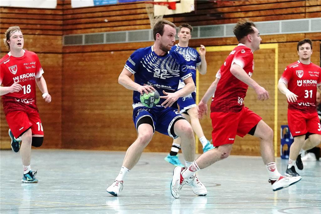 Der HSC Haltern-Sythen musste sich auch dem TuS Ferndorf II knapp geschlagen geben und wartet weiter auf den ersten Heimsieg der Saison.
