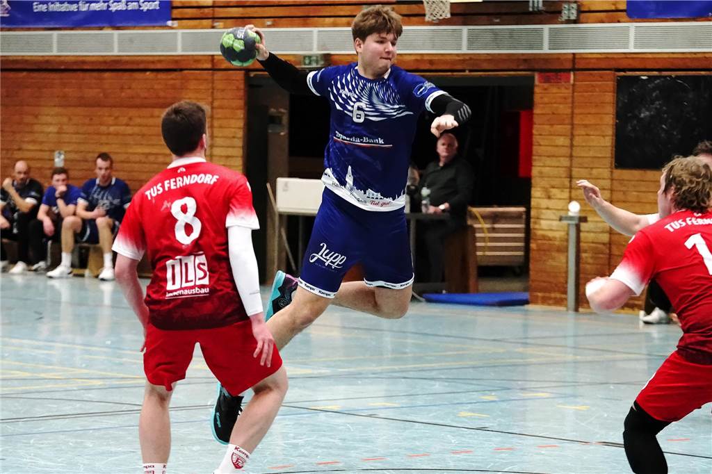 Der HSC Haltern-Sythen musste sich auch dem TuS Ferndorf II knapp geschlagen geben und wartet weiter auf den ersten Heimsieg der Saison.