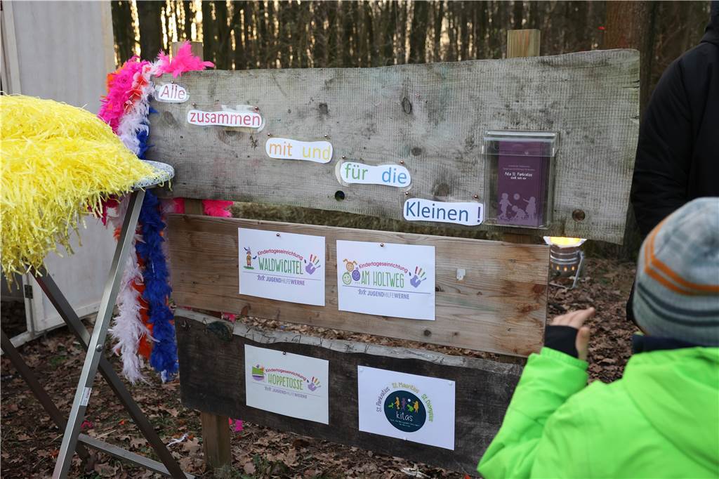 Der Hüttenzauber in Südkirchen hat viele Menschen begeistert. Von jung bis älter.