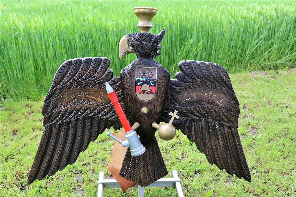 Ein Schützenvogel