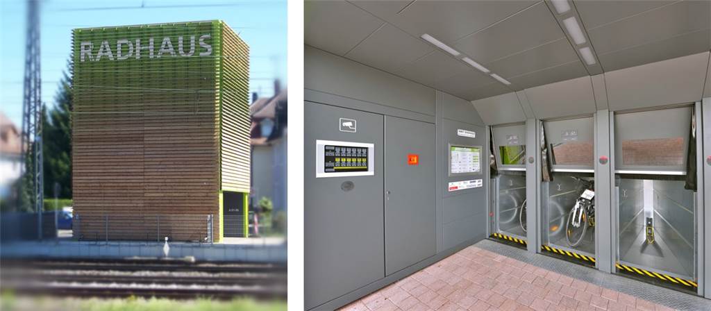 Parkhaus für Fahrräder in Haltern könnte bis zu 900.000 Euro kosten Der Innenraum ist Videoüberwacht und die Fahrräder werden sicher aufbewahrt.