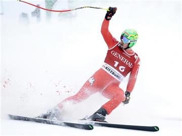Der Italiener Dominik Paris triumphierte in Kitzbühel. Foto: Herbert Neubauer