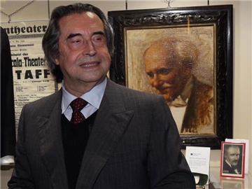 Der italienische Dirigent Riccardo Muti. Foto: Matteo Bazzi