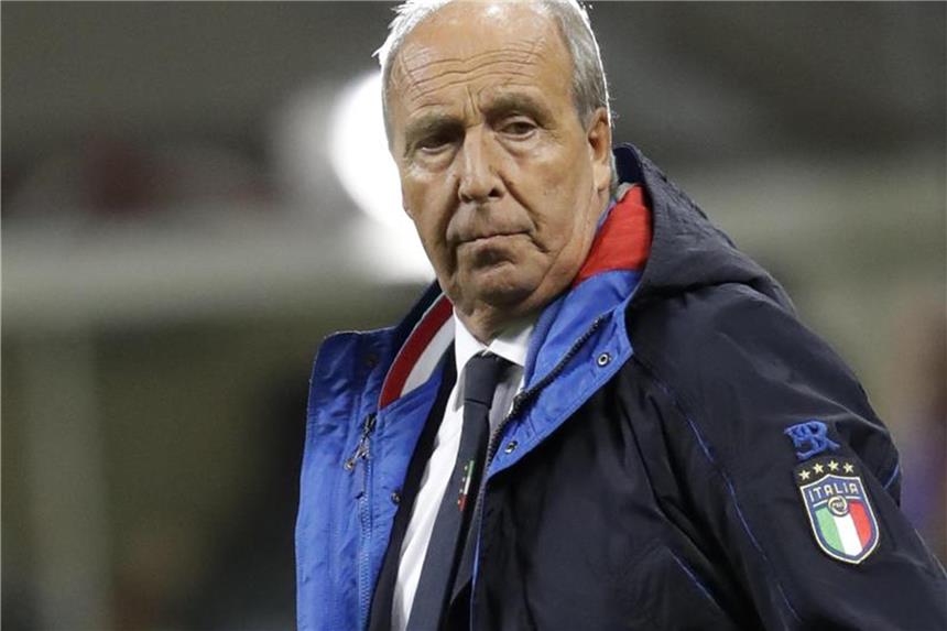 Der italienische Verband hatte sich von Nationaltrainer Gian Piero Ventura getrennt. Foto: Luca Bruno