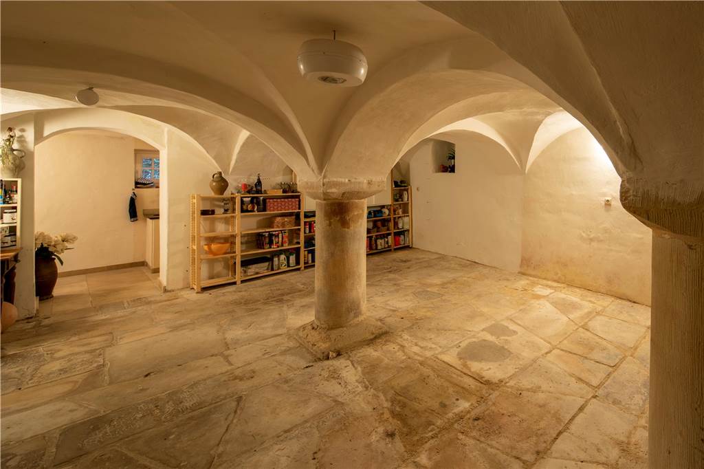 Zu Hause im Haus von Hülst: von der Ruine zum Wohnhaus als Hörreise Ein alter saniert Gewölbekeller.
