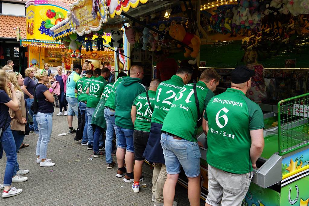 Der Kirmessonntag steht ganz im Zeichen des "Zehnkampfes"