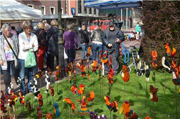 Der Krammarkt findet am Donnerstag rund um den Galen-Park statt.