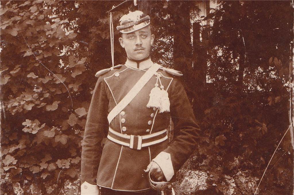 Seit sieben Generationen gehört das Pferd zur Familie Terhörst Der Kürassier Wilhelm Hubert Decker.