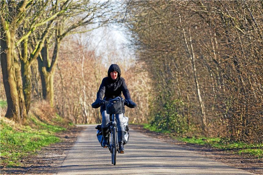 Vorrang für Radfahrer ist beschlossene Sache Der Lange Diek zwischen Vreden und Ellewick soll eine Fahrradstraße werden. Foto: Bernd Schlusemann