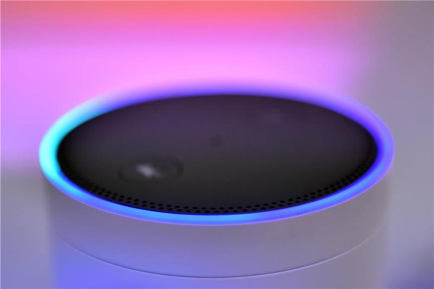 Der Lautsprecher Amazon Echo steht demnächst auch in Hotelzimmern. Foto: Britta Pedersen