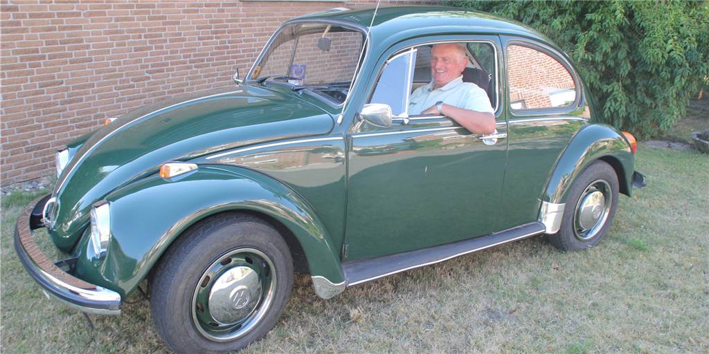 Hingucker auf der Straße: Lüner fährt mit fast 50 Jahre altem VW-Käfer Der legendäre VW Käfer 1200 des Oberschlesiers und heutigen Lüners Johannes Pazurek ist auch 48 Jahre nach der Auslieferung im fernen Mexiko noch ein echter Blickfang.