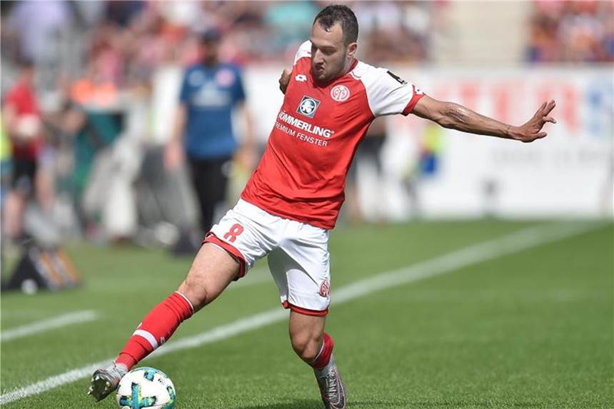 Mainzer Öztunali mit einem Muskelbündelriss Der Mainzer Levin Öztunali hat sich im Training einen Muskelbündelriss im Oberschenkel zugezogen. Foto: Torsten Silz