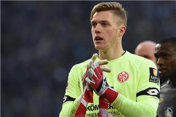 Der Mainzer Torwart Florian Müller wird gegen Schalke den Kasten hüten. Foto: Carmen Jaspersen