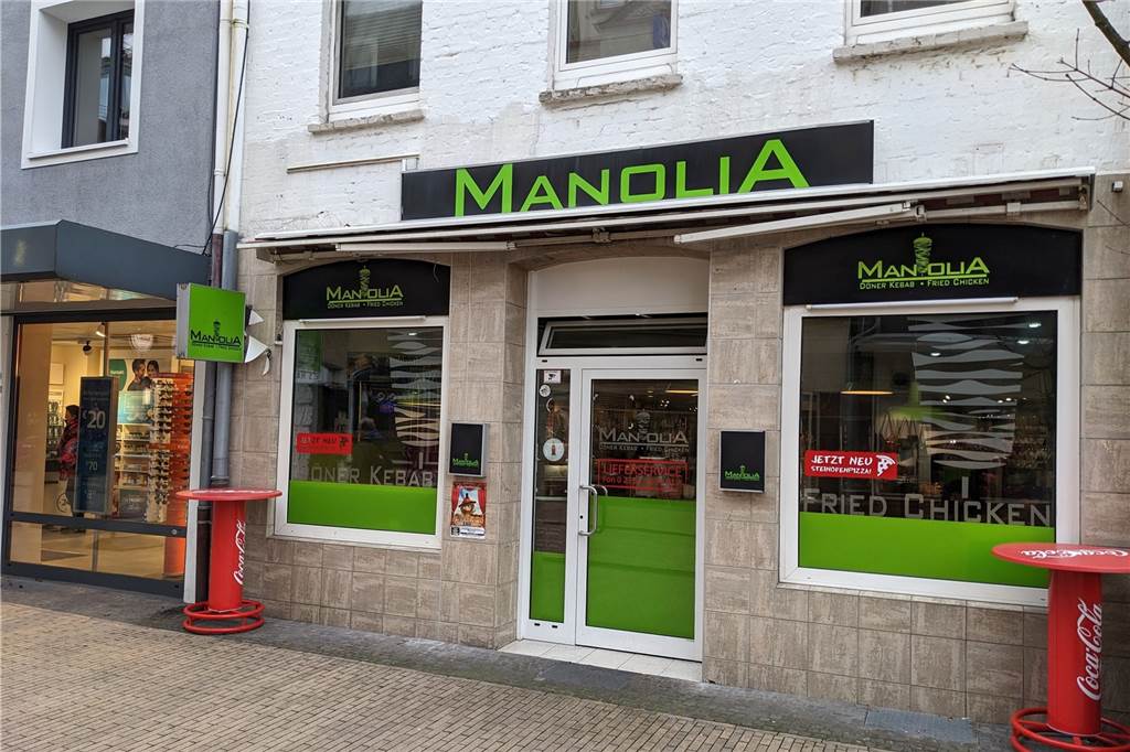 Döner-Imbiss „Manolia“ schließt seine Filiale in den Mercaden Der Manolia-Hauptbetrieb auf der Recklinghäuser Straße