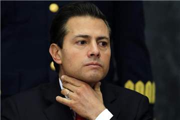 Der mexikanische Präsident Enrique Pena Nieto. Foto: Marco Ugarte/AP/Archiv