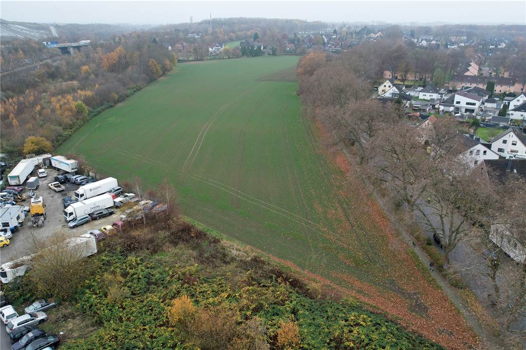BI klagt nach gescheitertem Bürgerentscheid: Klötersfeld und Derner Straße Der Mittelpunkt der Bürgerentscheide: die Flächen Klötersfeld und Derner Straße.