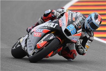 Der Moto2 Fahrer Marcel Schrötter fährt im zweiten WM-Lauf in Argentinien auf Platz zehn. Foto: Hendrik Schmidt