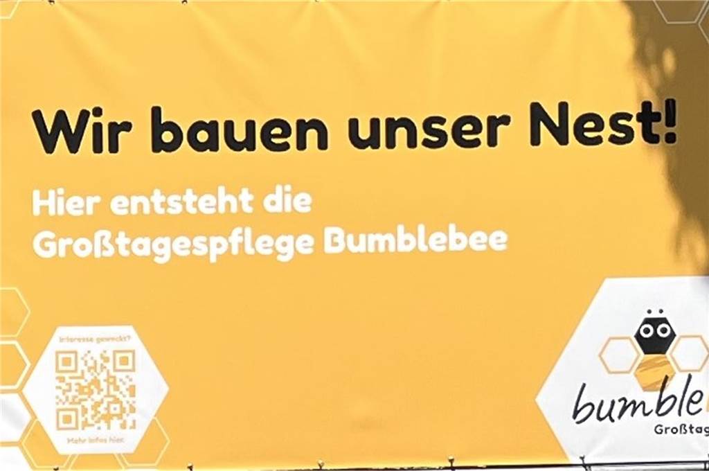 Spielerisch die Welt entdecken: Großtagespflege bald an der Ölbachstraße Der Name Bumblebee entstand aus einem Zufall.