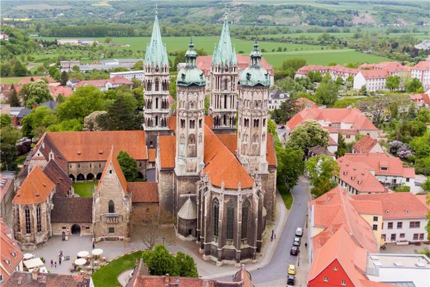 Der Naumburger Dom in Sachsen-Anhalt ist für die Aufnahme in das Welterbe nominiert. Foto: Jan Woitas