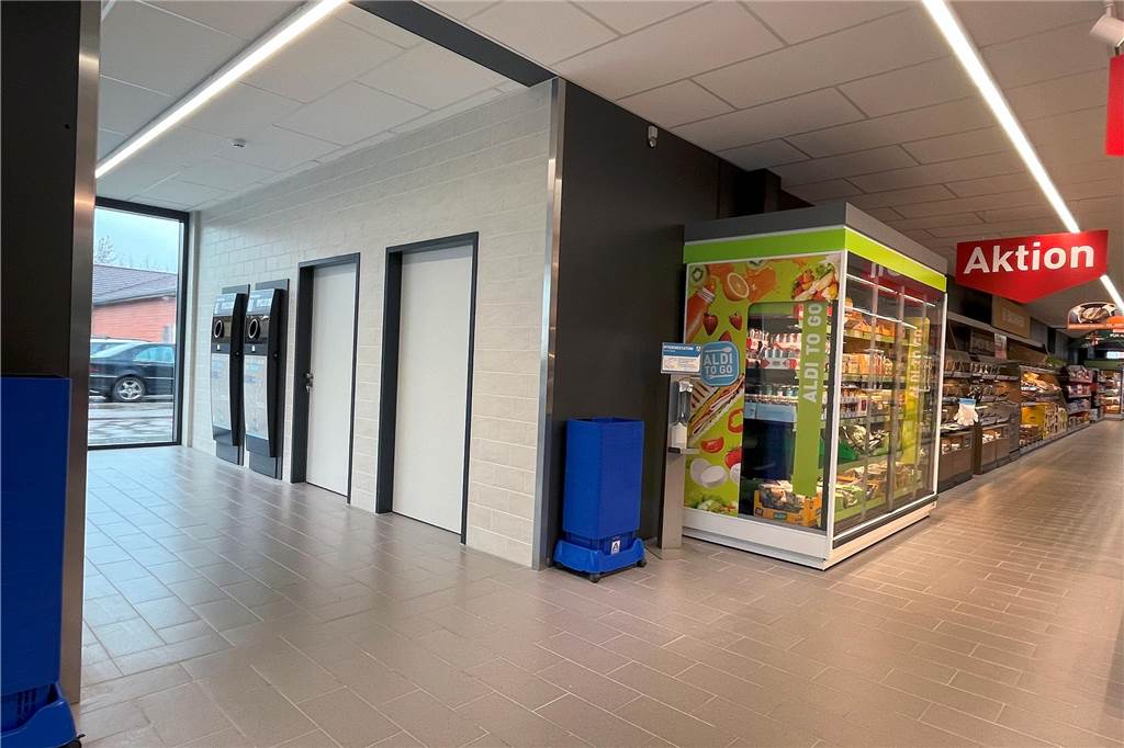 Aldi nach Umbau.