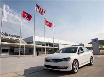 Der neue Passat kommt bei den amerikanischen Kunden gut an. Foto: Friso Gentsch