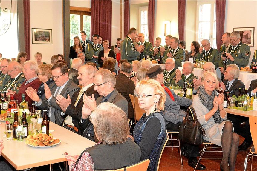 Der Neujahrsempfang im Schloss Sythen war am Sonntag gut besucht. Steffe