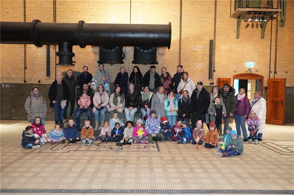 Im LWL-Museum Schiffshebewerk Henrichenburg waren für die Kinder auch Aktionen vorbereitet.