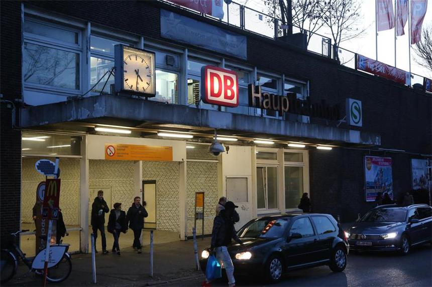 Der Nordausgang des Hauptbahnhofs.