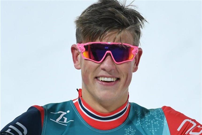 Kläbo gewinnt erstmals Gesamtweltcup Der Norweger Johannes Hösflot Kläbo hat den Gesamtweltcup sicher. Foto: Hendrik Schmidt