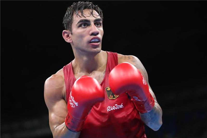 Harutyunyan wechselt ins Profilager der Boxer Der Olympia-Dritte Artem Harutyunyan wird Box-Profi. Foto: Michael Kappeler